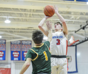 Brody Davis helps Morgantown boys over Brooke 80-43 in sectional opener